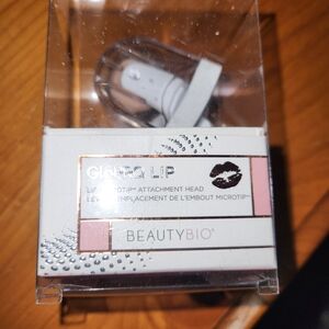 Brand NEW-REVOLVE BeautyBio GloPRO Lip Attachment Head - White and Pink